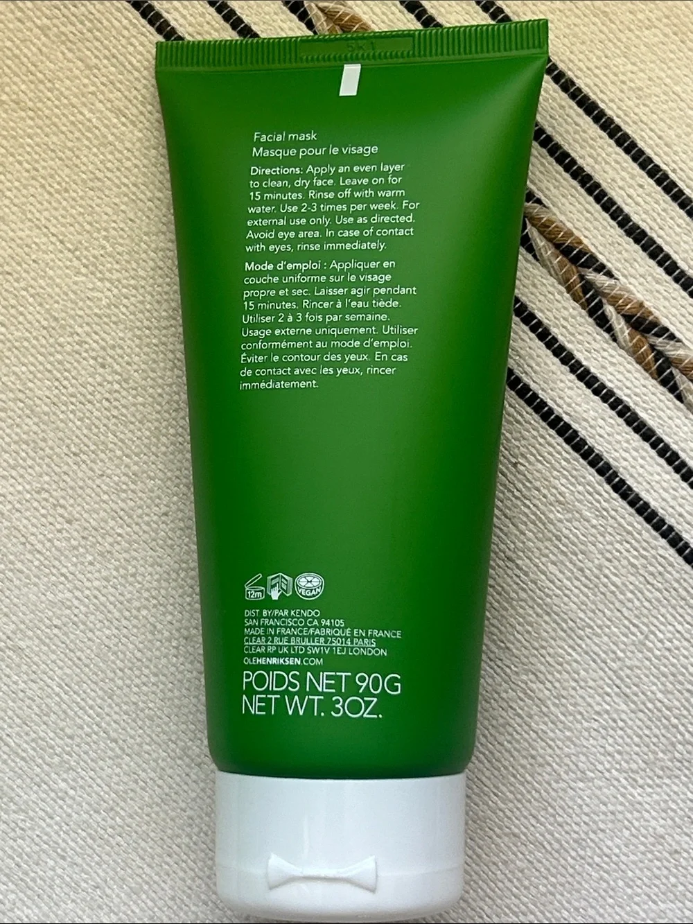 OLE HENRIKSEN Violet Ice Cold Plunge Pore Mask 3oz NIB
